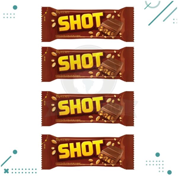 Shot chocolate con mani 35grs (pack 4 un)