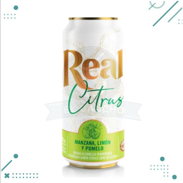Sidra en lata Real Citrus Lata 473