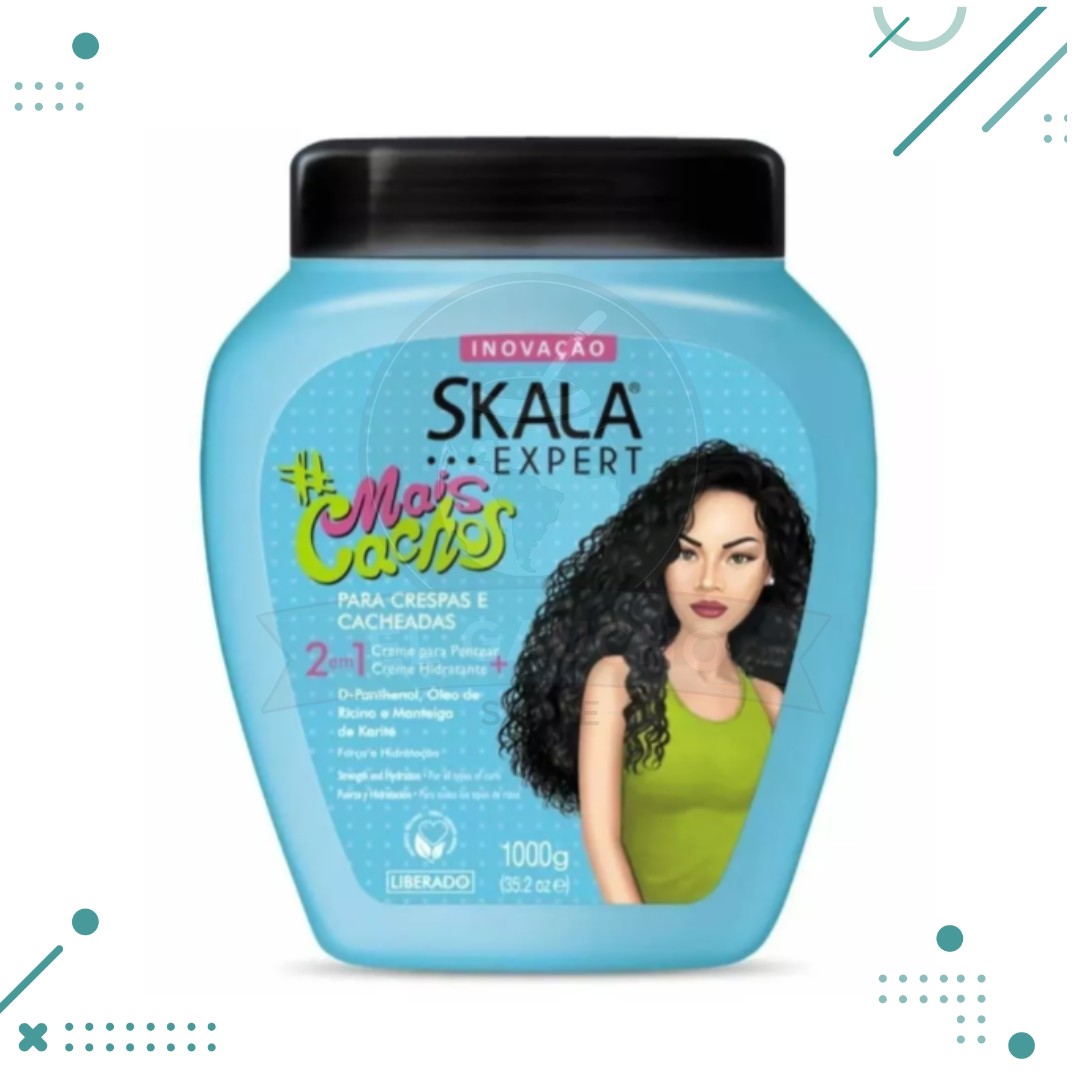 skala.png Máscara Hidratación Mais Cachos Skala Expert 1000gr - Imagen 1