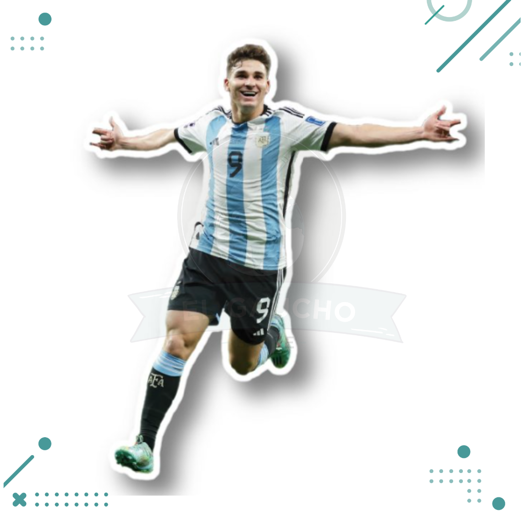 sticker-22.png Sticker Selección Argentina – Julian Alvarez - Imagen 1