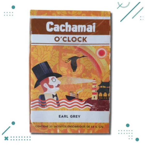 Te Cachamai O´Clock Premium - Earl Grey 20 Saquitos (30 gr)