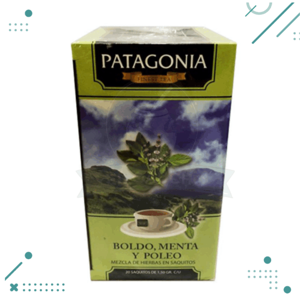 Te Patagonia Boldo, Menta y Poleo 20un (40gr)