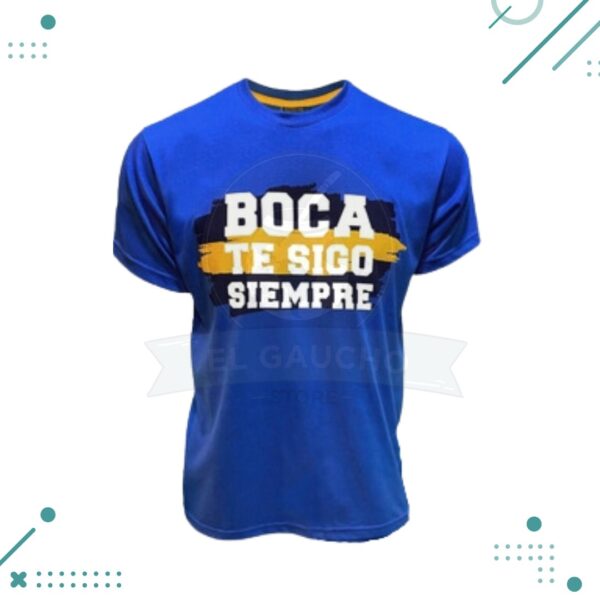 Remera estampada pijama adulto BOCA JUNIORS (talle L)
