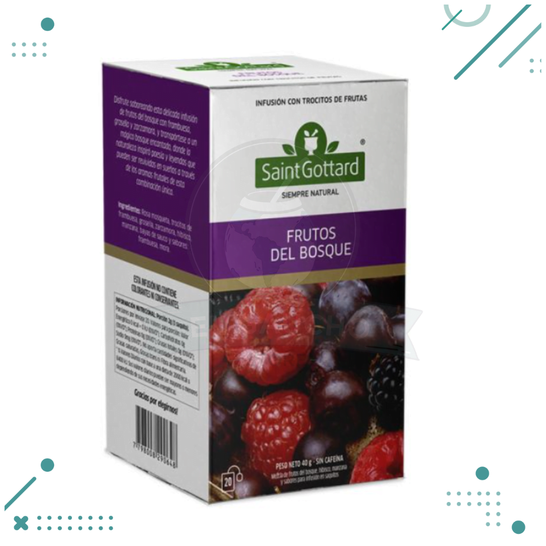 te5.png Te Frutos del Bosque, Saint Gottard 10un (36gr) - Imagen 1