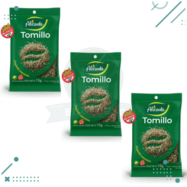 Tomillo Alicante (15gr) (pack x3un) (45gr)