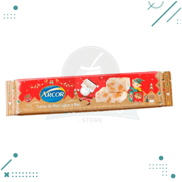 Turron de Mani Sabor a Miel, Arcor (120gr)