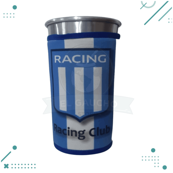 Vaso Aluminio RACING con funda de neoprene 1 litro