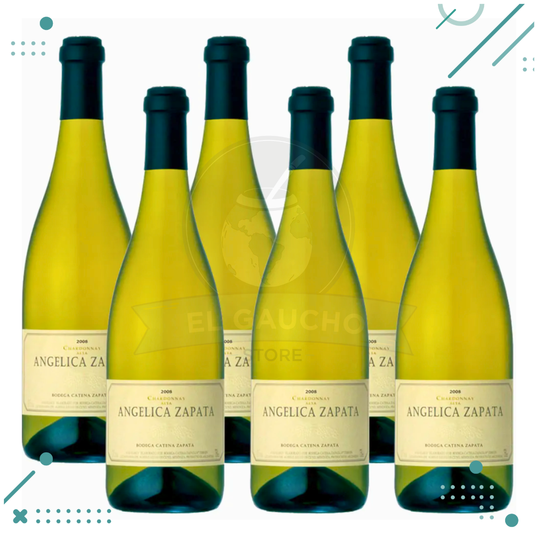vino-13.png Vino Angelica Zapata Chardonnay Alta 750ml (Pack x6 botellas) - Imagen 1