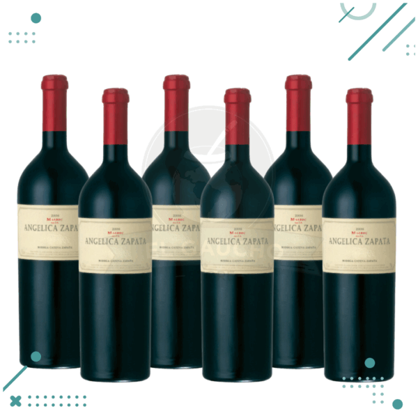 Vino Angelica Zapata Malbec Alta 750ml (Pack x6 botellas)