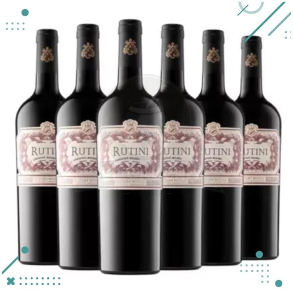 Vino Rutini Cabernet - Malbec 750ml (Pack x6 botellas)