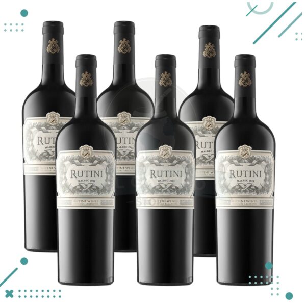 Vino Rutini MALBEC 750ml (Pack x6 botellas)