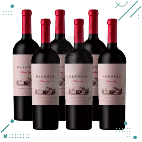 Vino Bressia Ultima Hoja (750ml) (Pack x6 botellas)
