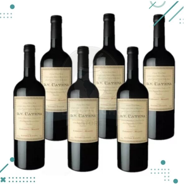 Vino DV CATENA Cabernet - Malbec 750ml (Pack x6 botellas)