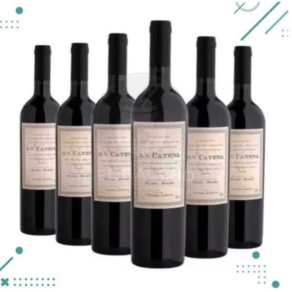 Vino DV CATENA Malbec Malbec 750ml (Pack x6 botellas)