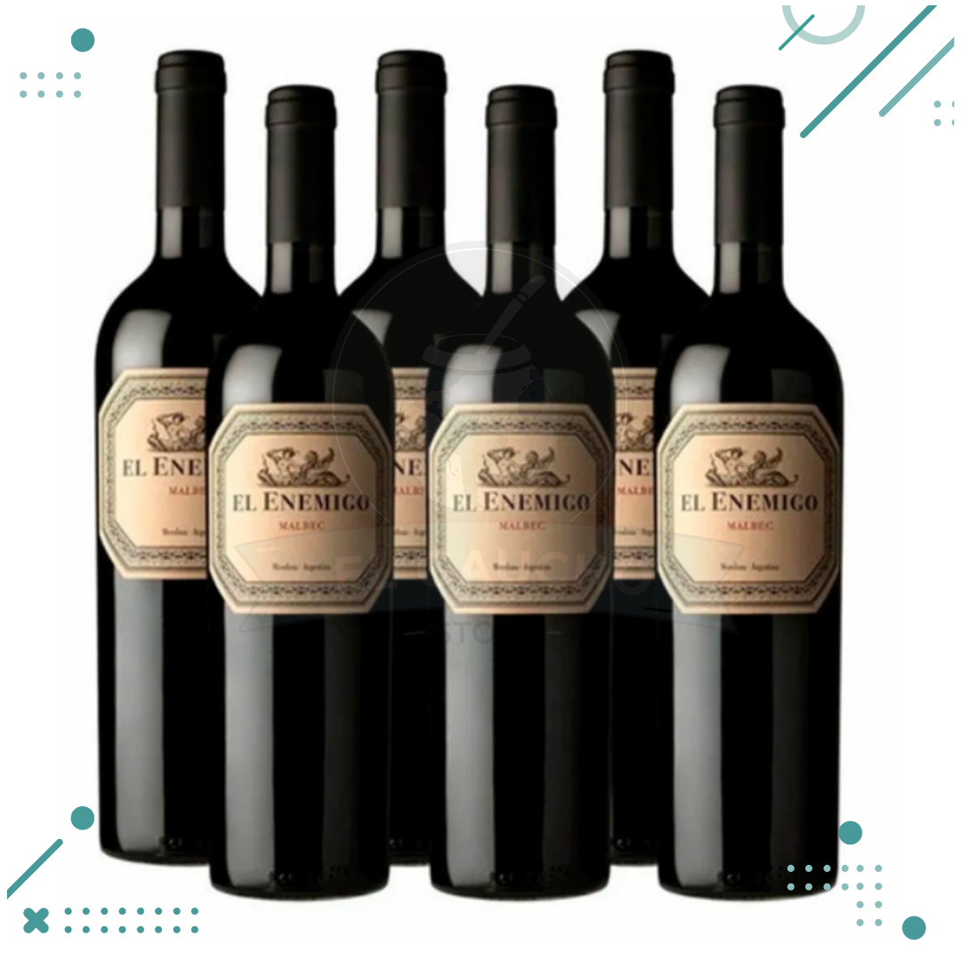 vino-58.png Vino El Enemigo Malbec (750ml) (Pack x6 botellas) - Imagen 1