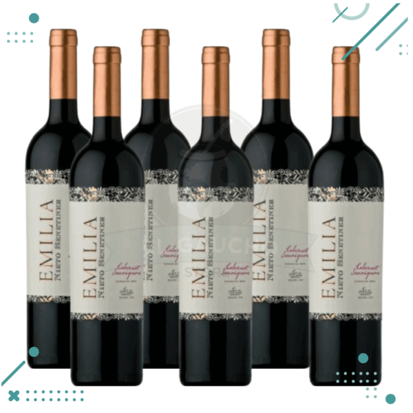 Vino Emilia Cabernet Sauvignon 750ml (Pack x6 botellas)