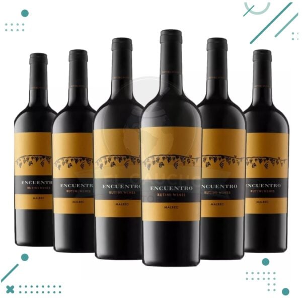 Vino Encuentro Malbec 750ml Rutini Wines (Pack x6 botellas)