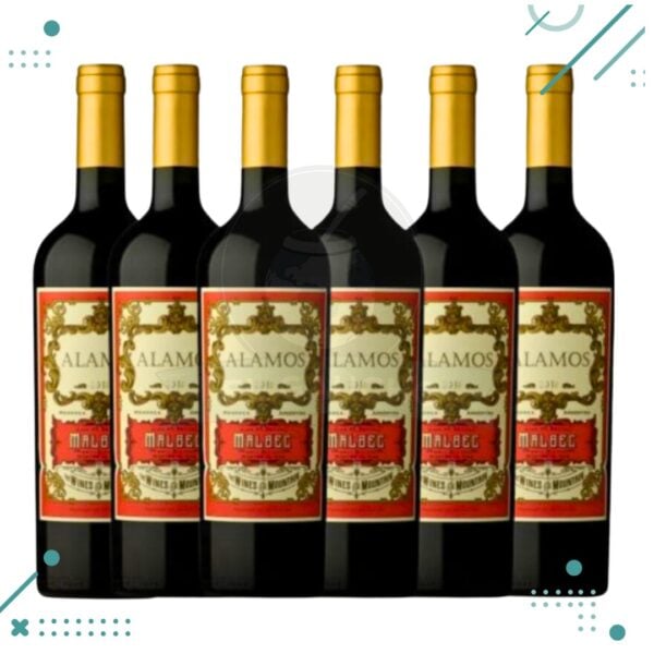 Vino ALAMOS Malbec 750ml (Pack x6 botellas)
