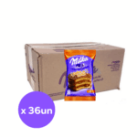 Alfajor Milka Triple Dulce de Leche, con Baño de Chocolate (70gr.) (CAJA 36 UN.) (2.5 KG.)