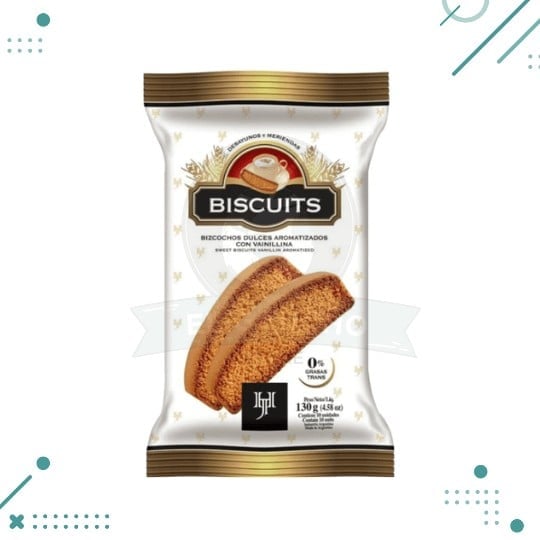 x3 Unidades (13) Biscuits Soriano Vainilla 125g - Imagen 1
