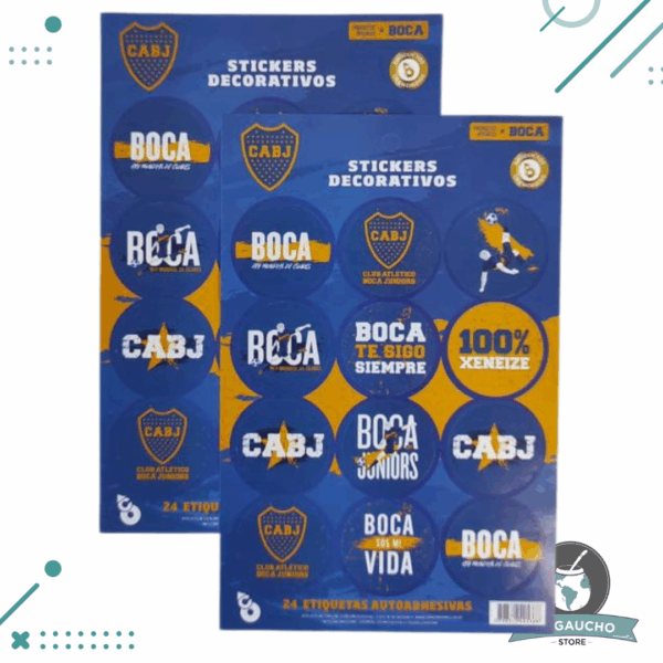 Stickers con Diseño de Boca