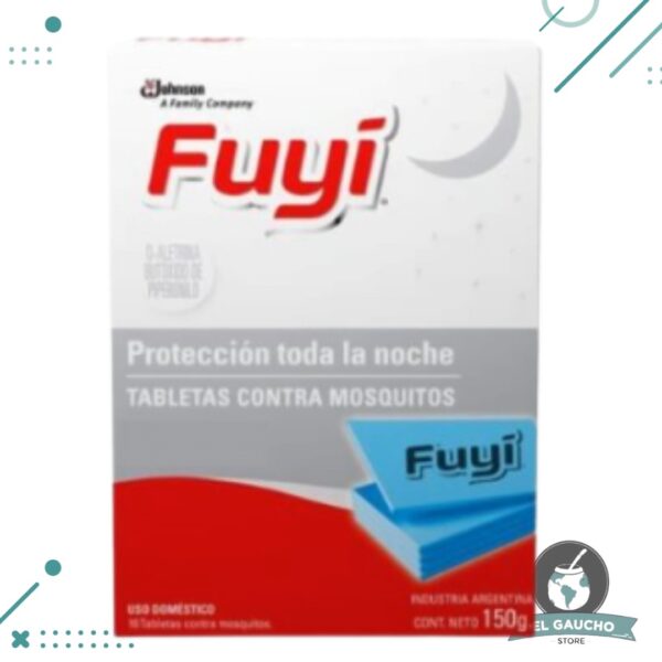 Fuyi 12 Noches Repelente de Mosquitos (12 Tabletas)