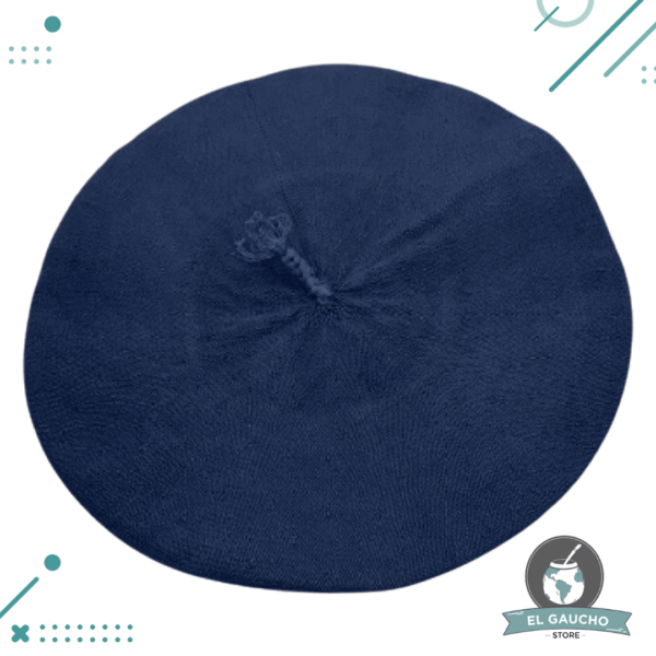 Boinas Lisas Vuelo 32Cm, Color AZUL