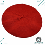 Boinas Lisas Vuelo 32Cm, Color ROJO