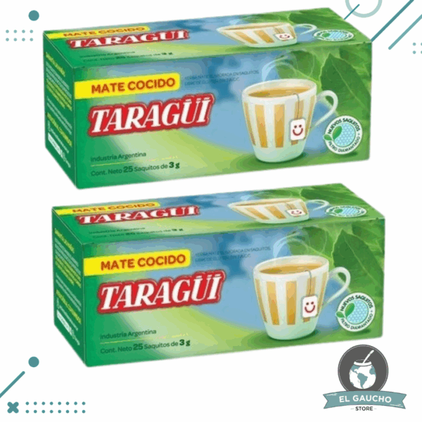 Mate Cocido Taragui (3gr) 2 Unidades (150gr)