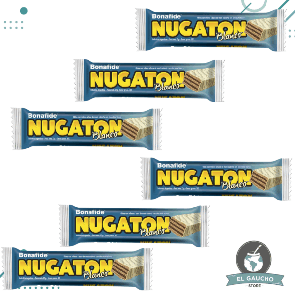 Nugaton Bonafide Oblea BLANCO 27gr (Pack 6) 160gr