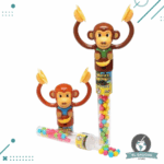 Pastillas Fun Wacky Monkey, 8 unidades (400gr)- Linea Push pop - Imagen 2