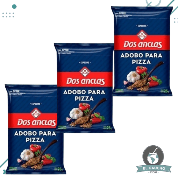 Condimento Adobo para Pizza Dos Anclas 25gr (pack 3u) (75g)