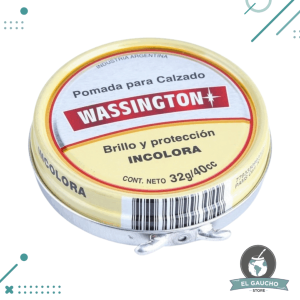 Wassington Pomada Para Calzado Incolora 30gr