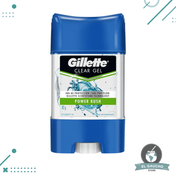 Desodorante en Barra Gillette, Power Rush 82gr