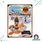 Cartel De Chapa CERVEZA QUILMES IMPERIAL 20X28CM MOD 6