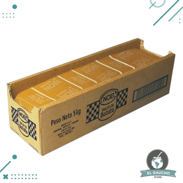 Dulce de Batata con Chocolate NOEL cajon 5kg
