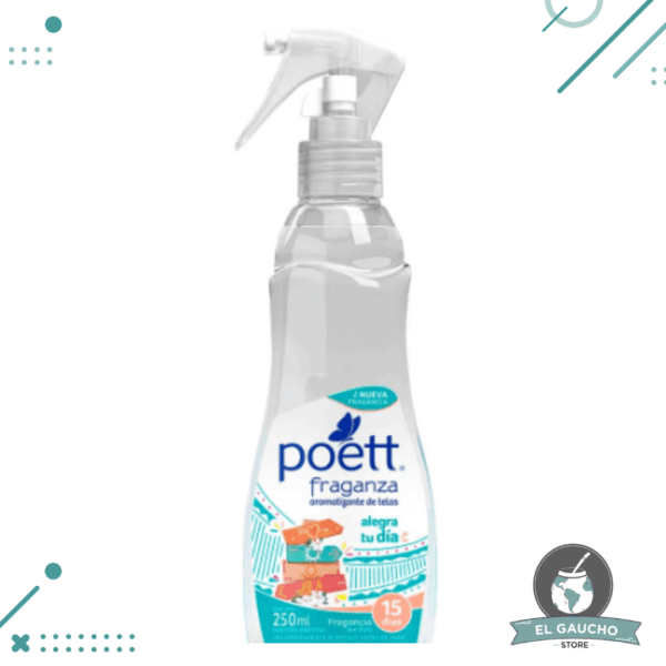 Poett Perfume ALEGRA Tu DIA Fragancia Para Ropa C/ Gatillo X 250ml