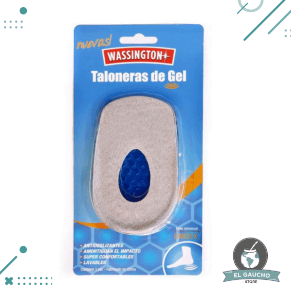 Taloneras Wassington Gel Silicona Plantilla Deportiva