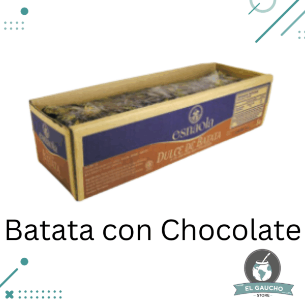 Dulce de Batata Con Chocolate Esnaola cajon 5kg