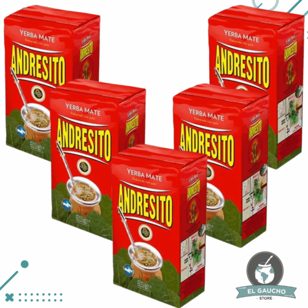 Yerba Mate Andresito Tradicional (1Kg) (Pack 5) (5kg)
