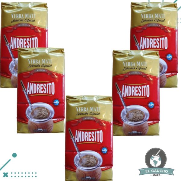 Yerba Mate Andresito Selección Especial (500gr) (Pack x5) (2.5kg)