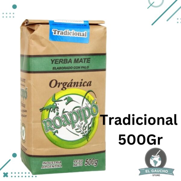 Yerba Mate Roapipo ORGANICA TRADICIONAL (500g)