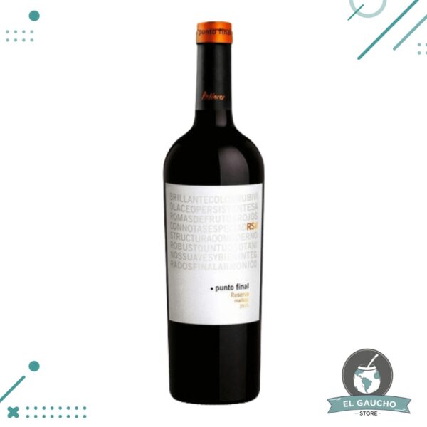 Vino Punto Final Malbec Reseva 750ml