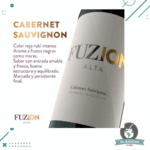 Vino Fuzion Alta Cabernet Sauvignon 750cc - Imagen 2