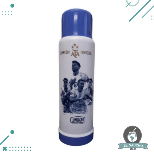 Termo De Vidrio Lumilagro Selección Argentina 1 Litro