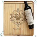 Vino El Gran Enemigo, CEPILLO 750ml x 6 Unidades + CAJA MADERA Regalo - Imagen 3