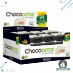 Alfajor Chocoarroz, Dulce de Leche, cubierto con Chocolate Blanco (22gr) (Pack de 30u) (600gr)