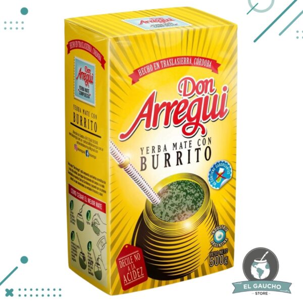 Yerba Mate Don Arregui BURRITO (500gr)