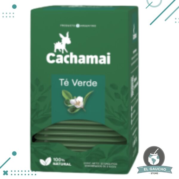 Te Verde Cachamai 20 Saquitos de 2gr (40gr)