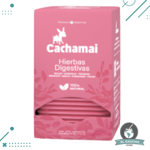 Te Cachamai Hierbas Digestivas Boldo, 20 Saquitos de 1,5gr (30gr)